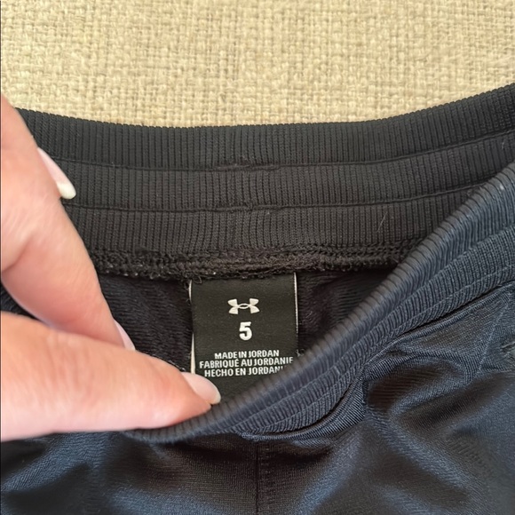 Under Armour Black Tapered Sweatpants - Picture 2 of 3